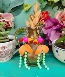 עגילי קרטיב משמש בים