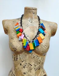 שרשרת לגו צבעונית