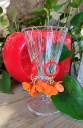 עגילי יום כתום