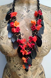 שרשרת שקיעות פרחוניות