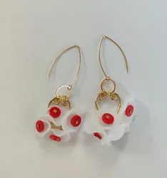 עגילי פטל לימון