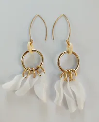 עגילי טיפות של טל