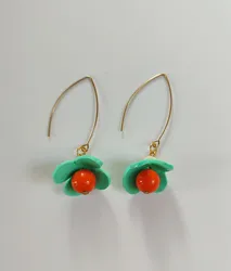 עגילי פרח לי