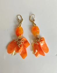 עגילי יום כתום