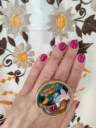 טבעת פייטים מנצנצת